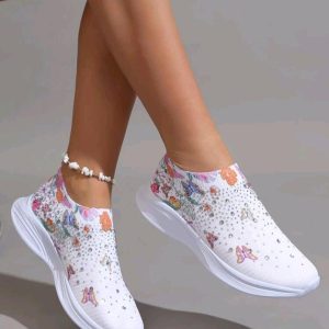 Floral sneakers