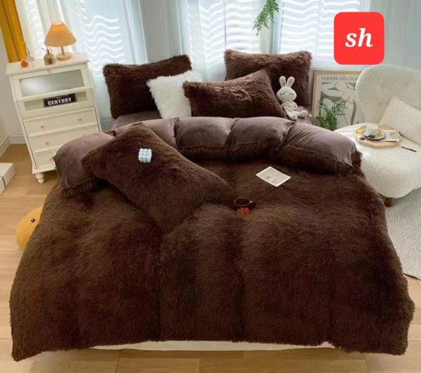 fluffy comforter set