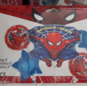 Spiderman 5pcs foil balloon set