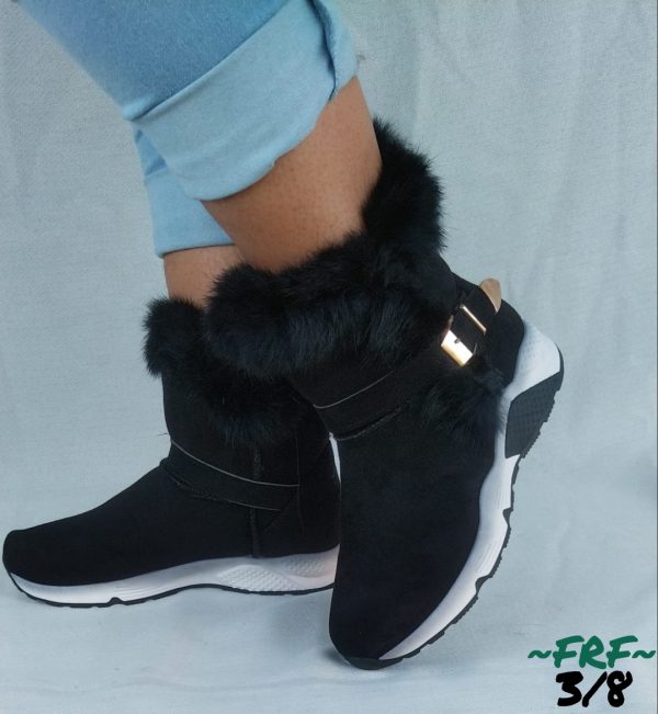 Ladies' Fur Lined Ankle height boots