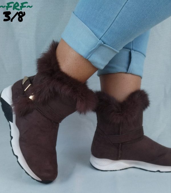 Ladies' Fur Lined Ankle height boots