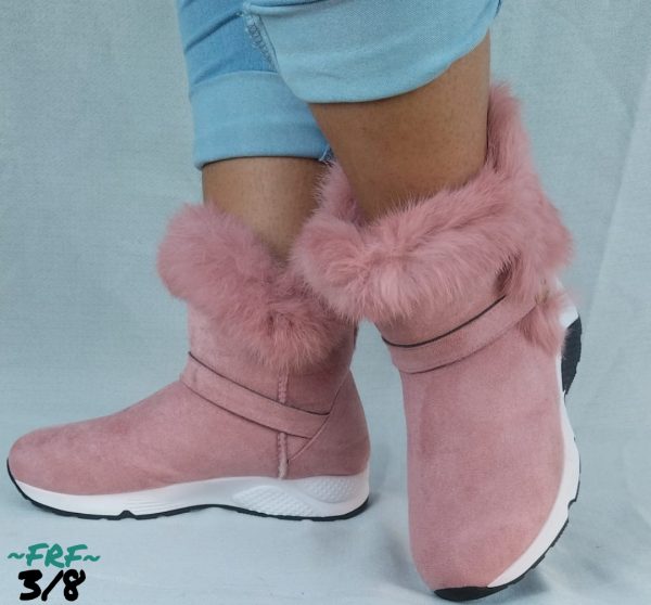 Ladies' Fur Lined Ankle height boots