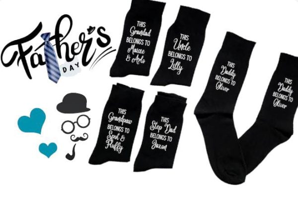 Fathers Day socks
