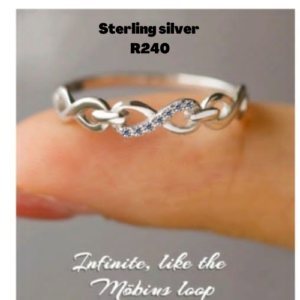 Shoponline Africa - sterling silver infinity ring